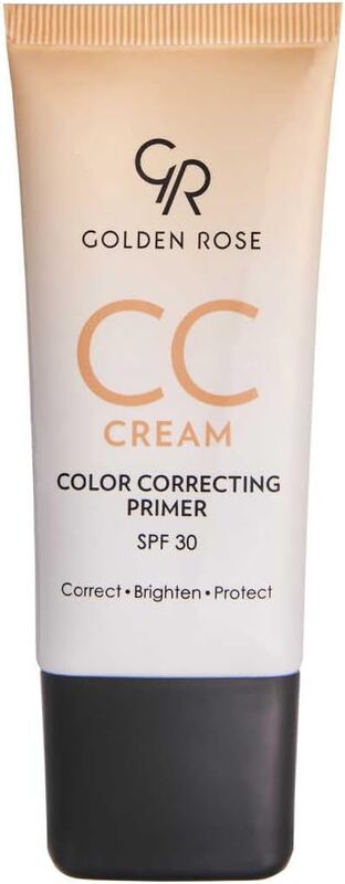 Golden Rose Cc Cream Color Correcting Primer, Balanced Skin Color, SPF 30